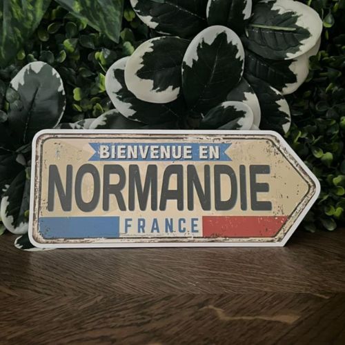 CARTE POSTALE BIENVENUE EN NORMANDIE-GAMME NORMANDIE-PAUSE SOURIRES