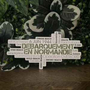Carte postale "DEBARQUEMENT EN NORMANDIE"