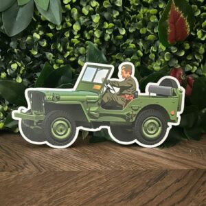 Carte postale "JEEP"