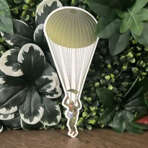 Carte postale "PARACHUTISTE"