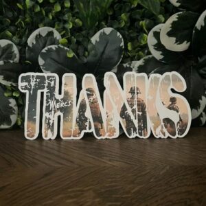 Carte postale "THANKS"